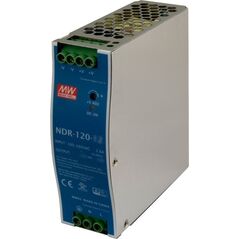 TRITON ZASILACZ IMPULSOWY NA SZYNĘ DIN MEAN WELL NDR-120-48 48V/120W/2.5A