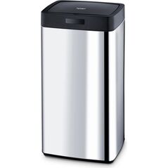 Kosz na śmieci Lamart Sensor bezdotykowy 45L stal nierdzewna (LT8044)