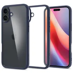 Spigen Spigen Ultra Hybrid iPhone 16 navy blue/granatowy ACS08202