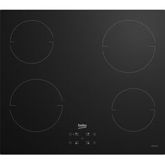 Płyta grzewcza Beko Beko HII64401QT płyta kuchenna Czarny Wbudowany 60 cm Płyta indukcyjna strefowa 4 stref(y)
