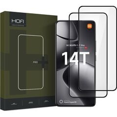 Hofi Szkło hartowane Hofi Glass Pro+ Xiaomi 14T / 14T Pro Black [2 PACK]