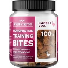 Wiejska Zagroda WIEJSKA ZAGRODA Treningowa Kaczka kąski monoproteinowe (dorosły) - Przysmak dla psa - 150g