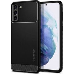 Spigen Spigen Rugged Armor Samsung G991 S21 czarny/black matte ACS02421