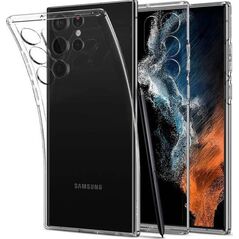 Spigen SPIGEN LIQUID CRYSTAL GALAXY S22 ULTRA CRYSTAL CLEAR