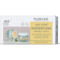 Floslek FLOSLEK Zestaw prezentowy Eye Zone Rozświetlenie okolice oczu
