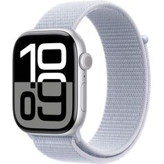 Smartwatch Apple Watch 10 GPS + Cellular 42mm Silver Alu Sport Loop Niebieski  (MWX53ET/A)