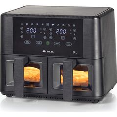 Frytkownica beztłuszczowa Ariete Ariete 4631/00 Podwójny 9 l 2400 W Frytkownica na gorące powietrze Czarny
