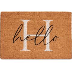 Giftdecor Wycieraczka kokosowa HELLO, 60 x 40 cm