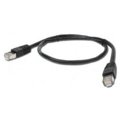 Gembird PATCH CORD KAT.5E FTP 1M BLACK (PP22-1M/BK)
