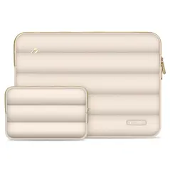 Tech-Protect Puffy Laptop 15-16 case + accessory bag Sand