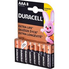 Duracell Zestaw baterii alkaliczne Duracell (x 8)