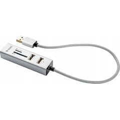 HUB USB Yenkee 1x SD 1x microSD  + 2x USB-A 2.0 (YHC 101SR)