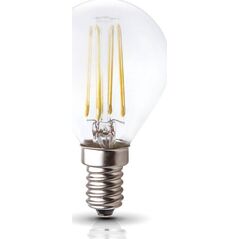 Kobi Light Żarówka LED Kulka E14 - 4W, Barwa Ciepłobiała - Edison Filament