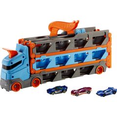 Hot Wheels City Wyścigowy transporter 2w1 (GVG37)