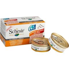 Schesir SCHESIR KOT pusz.6x50g KURA+DYNIA MULTIPAK /8