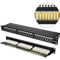 ExtraLink Extralink CAT5E STP V2 | Patchpanel | 24 porty