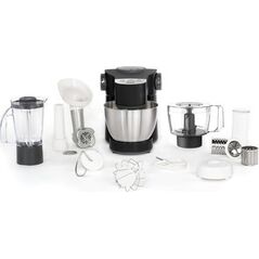 Robot kuchenny Tefal TEFAL | Food processor | QB319838 Wizzo | 1000 W | Number of speeds 7 | Bowl capacity 4 L | Blender | Stainless Steel