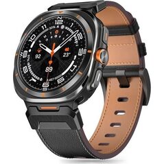 Tech-Protect TECH-PROTECT DELTA PRO SAMSUNG GALAXY WATCH ULTRA (47 MM) LEATHER BLACK