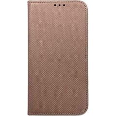 NO NAME Etui Smart Magnet book iPhone 16 6,1" różowo złoty/rose gold
