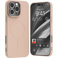 Mercury Mercury MagSafe Semi-Silicone iPhone 16 Pro Max 6,9" różowo-piaskowy /pink sand