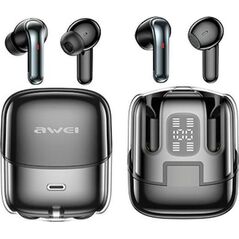 Słuchawki Awei AWEI słuchawki Bluetooth 5.3 T79 ENC TWS + stacja dokująca czarny/black