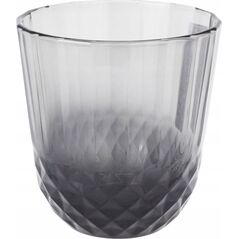 Excellent Houseware Szklanka z szarego szkła, 345 ml