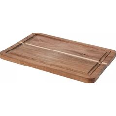 Deska do krojenia Excellent Houseware Deska do krojenia drewniana akcja WOOD, 20 x 28,2 x 1,6 cm