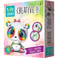 Stnux Zestaw kreatywny do szycia i kolorowania Creative Studio panda