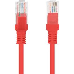 Lanberg Patchcord, Cat5e, nieekranowany, 10m, czerwony (PCU5-10CC-1000-R)