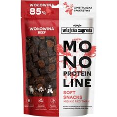 Wiejska Zagroda WIEJSKA ZAGRODA Monoproteinowy soft snacks Wołowina (dorosły) - Przysmak dla psa - 115g