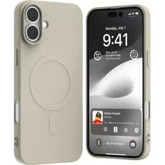 Mercury Mercury MagSafe Semi-Silicone iPhone 16 Plus 6,7" kamienny/stone