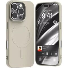 Mercury Mercury MagSafe Semi-Silicone iPhone 16 Pro 6,3" kamienny/stone