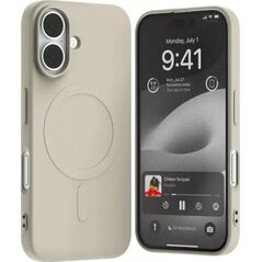 Mercury Mercury MagSafe Semi-Silicone iPhone 16 6,1" kamienny/stone