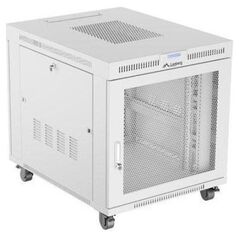 Szafa Lanberg Szafa instalacyjna Rack stojąca 19" 15U 800x1000 Drzwi Perforowane szara Lanberg (flat pack) LCD