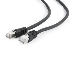 Gembird RJ-45/RJ-45, kat.6A, S/FTP, czarny, 5m (PP6A-LSZHCU-BK-5M)