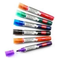 Nobo Markery suchościeralne Liquid Ink (1901077) 6 szt 316426 5028252119719