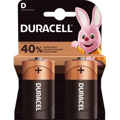 Duracell Bateria Basic D / R20 2 szt. 331228 5000394127562