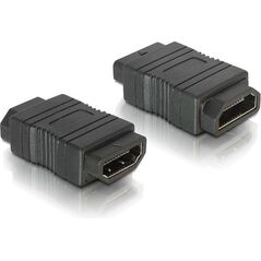 Adapter AV Delock HDMI - HDMI czarny (65049) 351558 4043619650491