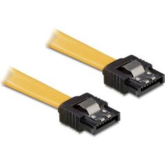 Delock SATA - SATA, 0.3m, Żółty (82473) 351697 4043619824731