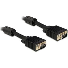 Kabel Delock D-Sub (VGA) - D-Sub (VGA) 10m czarny (82560) 464664 4043619825608