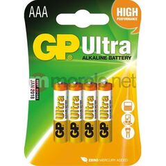 GP Bateria Ultra AAA / R03 4 szt. 514454 4891199218255