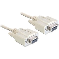 Delock DB-9 - DB-9, 1.8m, Biały (84077) 532903 4043619840779