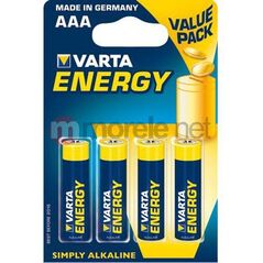 Varta Bateria Energy AAA / R03 4 szt. 573365 4008496626472