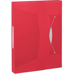 Esselte Teczka z gumką VIVIDA 40MM Czerwony (624048) 578943 4049793038858