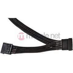 be quiet! SATA 15-pin - SATA 15-pin, 0.7m, Czarny (CS6720) 610665 4260052183441