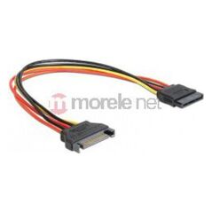 Delock SATA 15-pin - SATA 15-pin, 0.3m, Wielokolorowy (60131) 615179 4043619601318