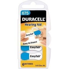 Duracell Bateria do aparatów słuchowych PR44 6 szt. 620724 4043752174649