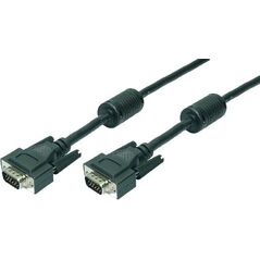 Kabel LogiLink D-Sub (VGA) - D-Sub (VGA) 3m czarny (CV0002) 632868 4260113560198