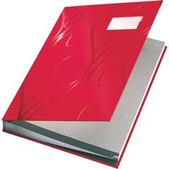 Leitz Teczka, książka do podpisu 18 przegródek (10K143B) 651494 4002432399062