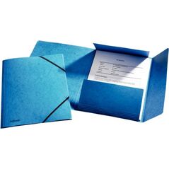 Esselte Teczka z gumką narożną A4 preszpanowa niebieski (10K017C) 651774 5902812265958